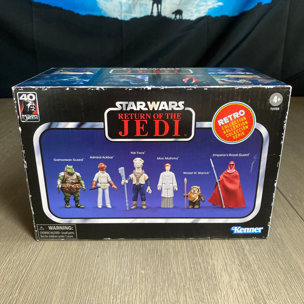 Star Wars Return of the Jedi Retro Collection 6 Pack 3.75”