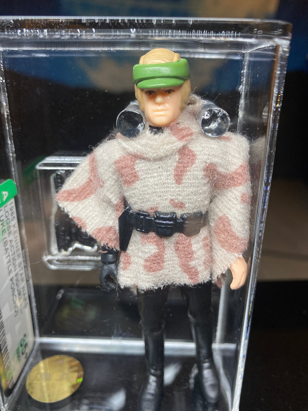 Star Wars 1985 Luke Skywalker Battle Poncho Last 17 AFA 85+ Gold