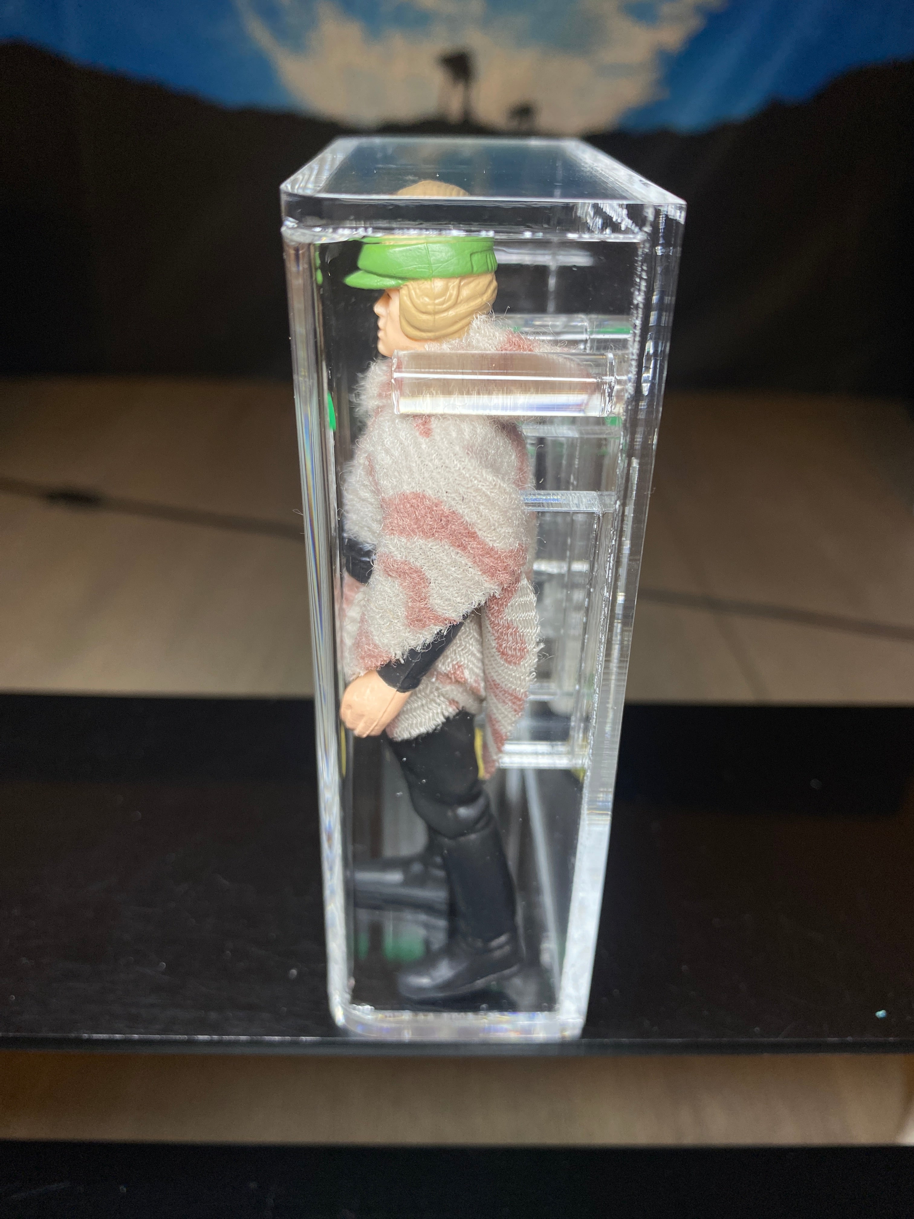 Star Wars 1985 Luke Skywalker Battle Poncho Last 17 AFA 85+ Gold