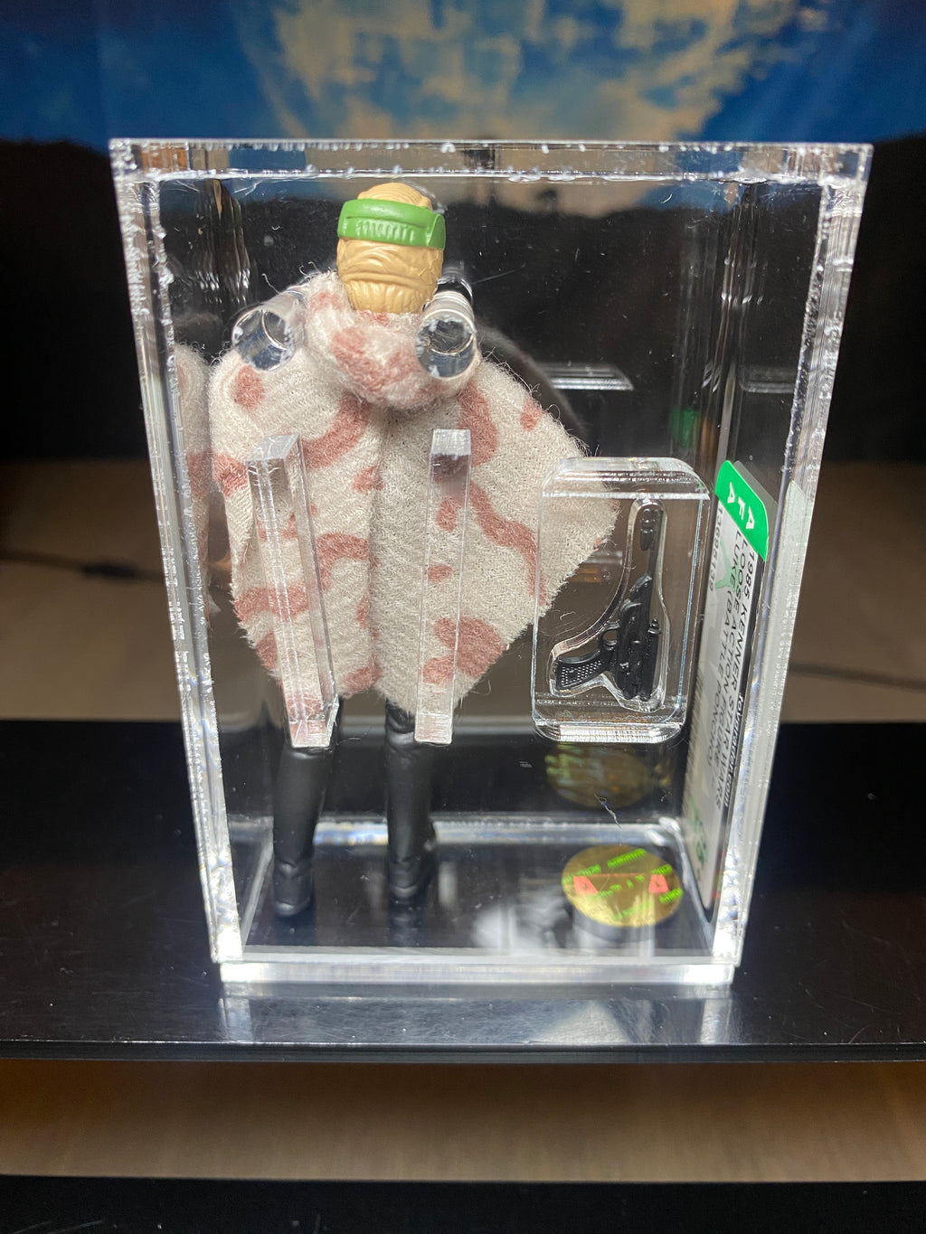 Star Wars 1985 Luke Skywalker Battle Poncho Last 17 AFA 85+ Gold