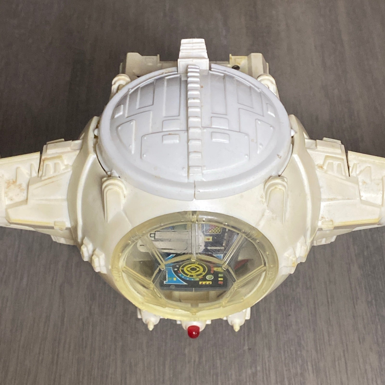 Vintage 1978 Star Wars Imperial Tie Fighter Complete Box and Instructions - Lights Work!