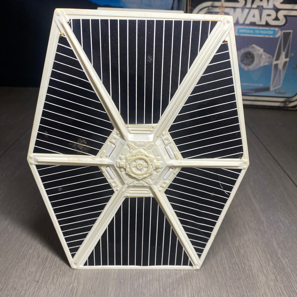 Vintage 1978 Star Wars Imperial Tie Fighter Complete Box and Instructions - Lights Work!