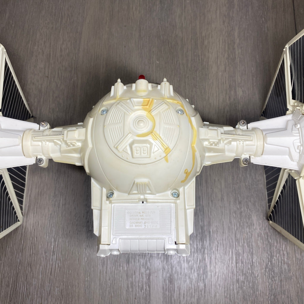 Vintage 1978 Star Wars Imperial Tie Fighter Complete Box and Instructions - Lights Work!